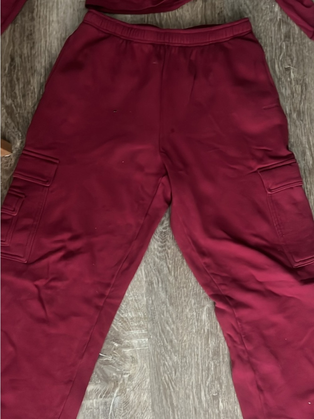 Garage matching set - cargo joggers and shirt